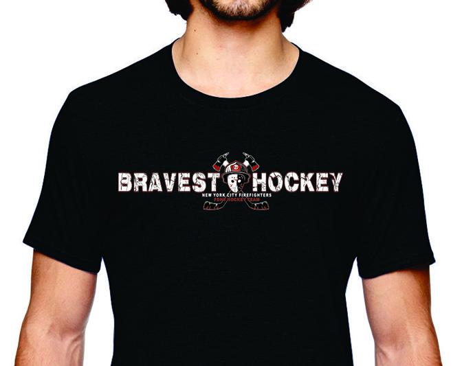 Men's FDNY Hockey Jason Mask T-Shirt