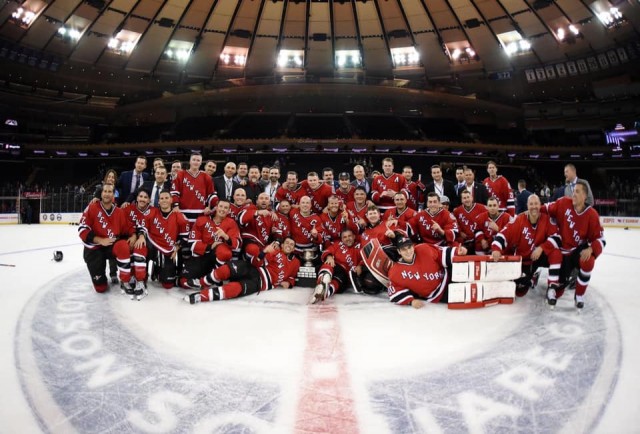 FDNY defeats NYPD 7-4 in 47th Annual Hockey Game at MSG - Live on ESPN2