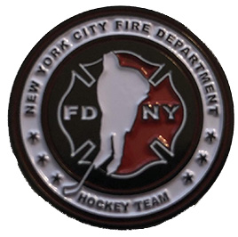 Official FDNY Hockey Team 1” Pin