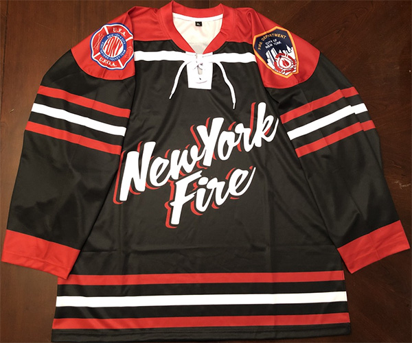 Official FDNY Hockey Sublimated Jersey