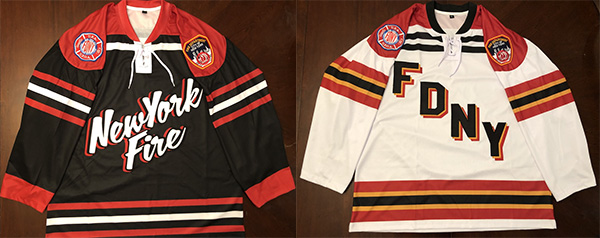 Official FDNY Hockey Tackle Twill Jersey